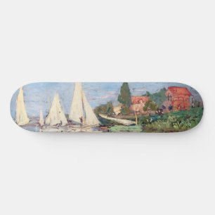 Skateboard Claude Monet - Regattas à Argenteuil