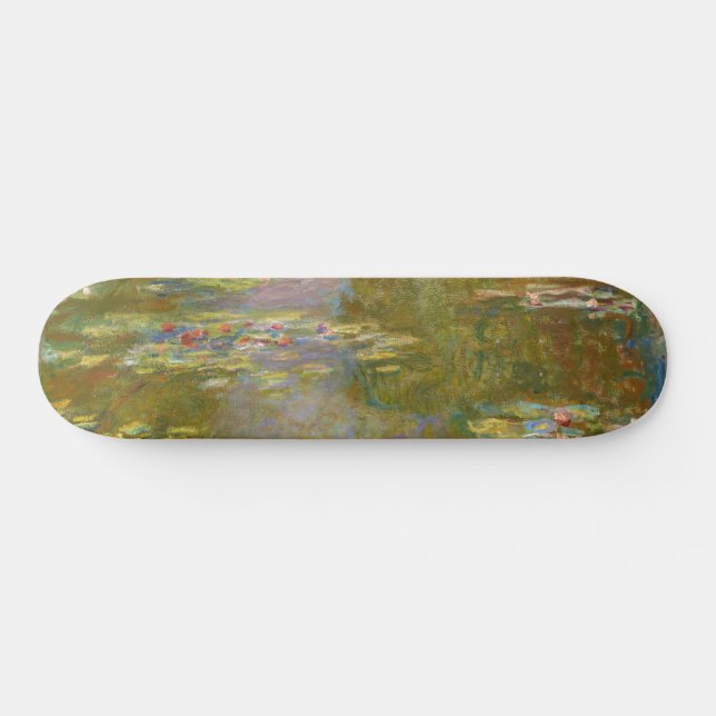 Skateboard Claude Monet - Water Lily Pond 1917 (Horz)