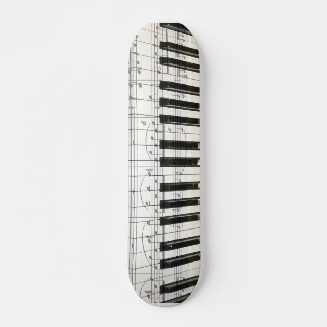 Skateboard Clavier de piano (Devant)