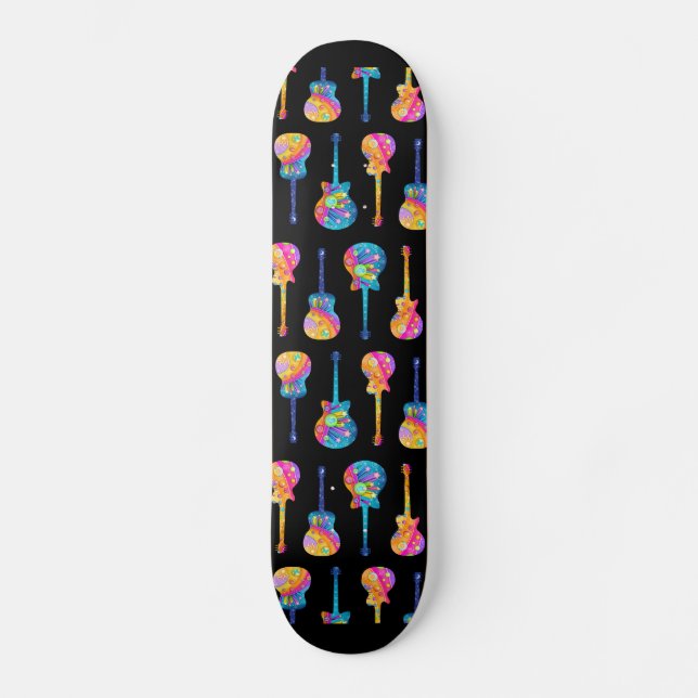 SKATEBOARD CLAVIER GUITARS (Recto)