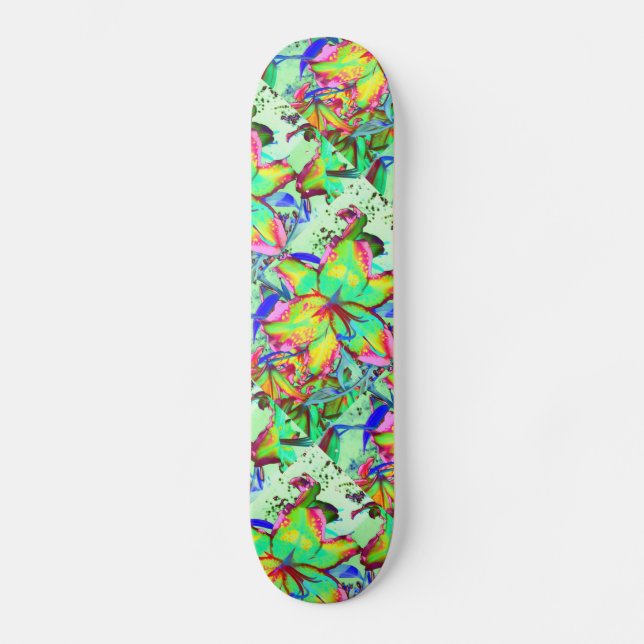 Skateboard Clé West Lily (Recto)