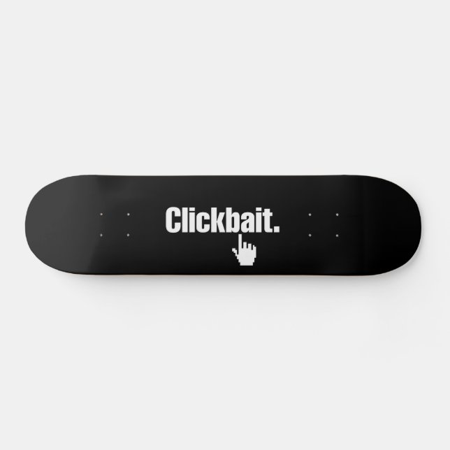 Skateboard Clickbait. (Horz)