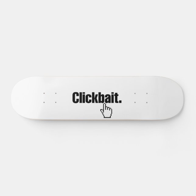 Skateboard Clickbait. (Horz)