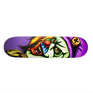 Skateboard Clown mauvais mortel