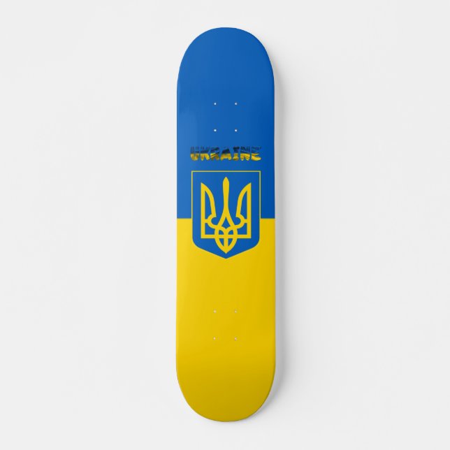 Skateboard Coat des bras de Ukrainian (Devant)
