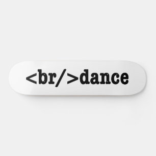 Skateboard code HTML de rupture