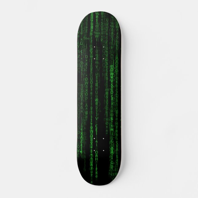 Skateboard Code matriciel (Recto)