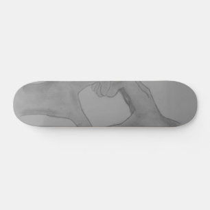 Skateboard Coeur Des Mains