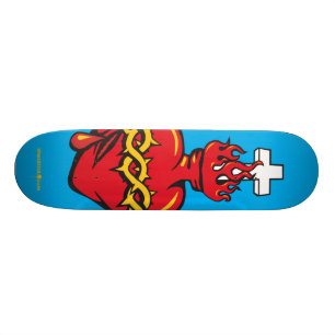 Skateboard Coeur sacré