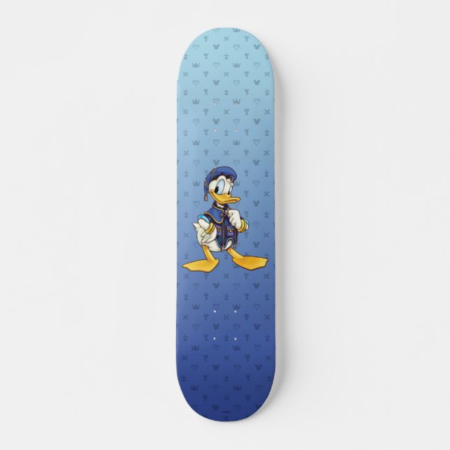 Skateboard Coeurs royaux | Magicien royal Donald Duck (Devant)