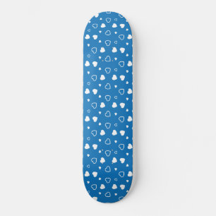 Skateboard Coeurs stylisés motif 7