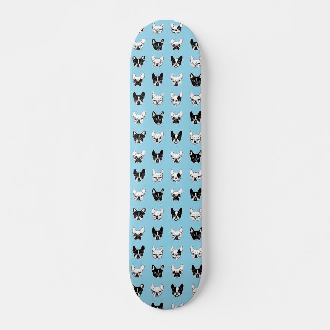 Skateboard Collage mignon de famille de chienchien de (Devant)