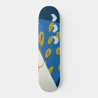 Skateboard Collecte de formes #illustration #abstrait