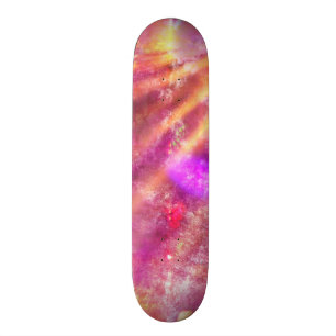Skateboard colorez le pourpre sans couture d'arrière - plan,