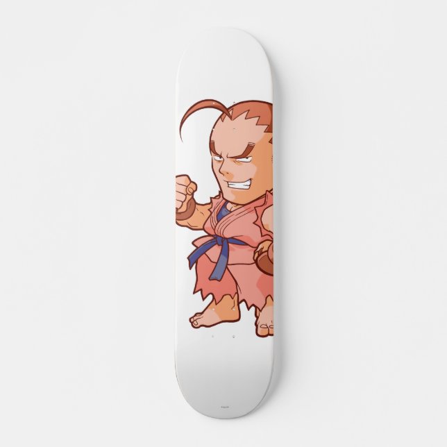 Skateboard Combattant Dan de poche (Devant)