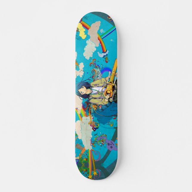 Skateboard Combattant de zombi (Devant)