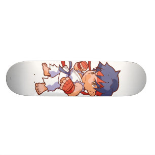 Skateboard Combattant Ryu de poche