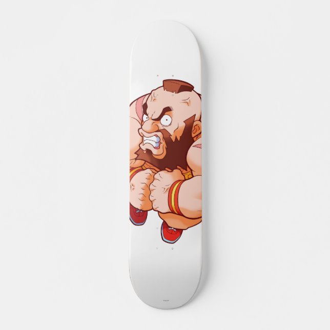 Skateboard Combattant Zangief de poche (Devant)