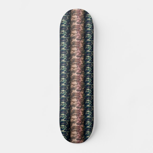 Skateboard Combo Camo 3D (Recto)