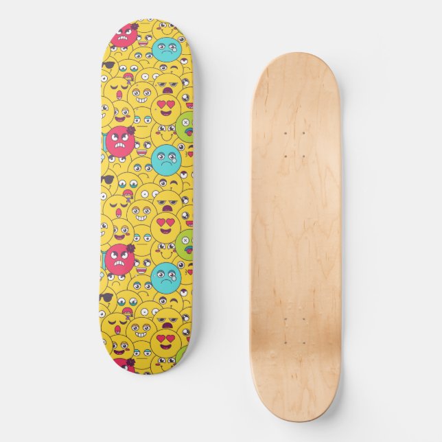 Skateboard Comique Emoji (Recto)