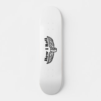 Skateboard comment je fais rouler la planche à roulettes de l