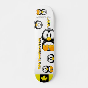 Skateboard Commission canadienne des pingouins