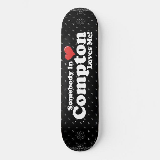 SKATEBOARD COMPTON M'ADORE (Recto)