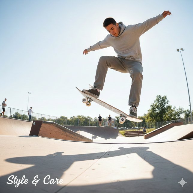 Skateboard Conception Abstraite de feuilles organiques (Organic Abstract Leaf Design Skateboard)