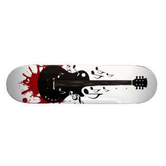 Skateboard Conception abstraite de planche à roulettes de