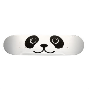 Skateboard Conception animale mignonne de visage de panda
