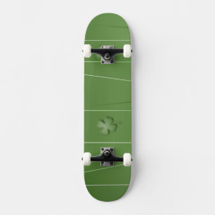 Skateboard Conception de Clover Irlandais