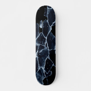 Skateboard Conception de glace brisée abstraite