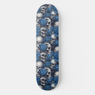Skateboard Conception de la série A Skull and Roses 12