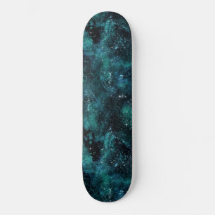 Skateboard Conception de la série Galaxie sarcelle 4