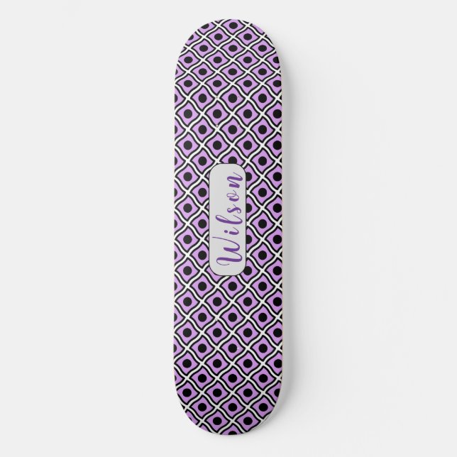 Skateboard conception de motifs (Recto)