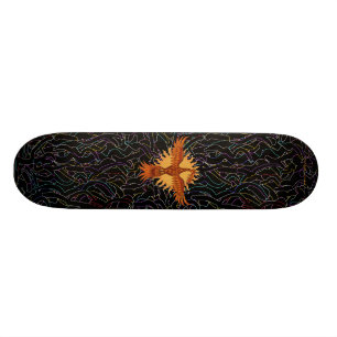 Skateboard Conception de planche à roulettes de cool d'oisea