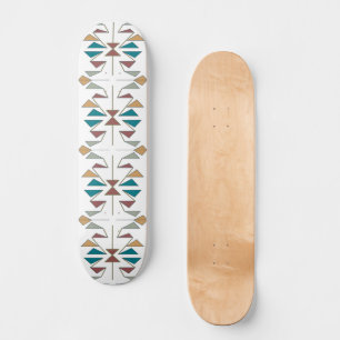 Skateboard Conception Motif du triangle oblique du sud-ouest