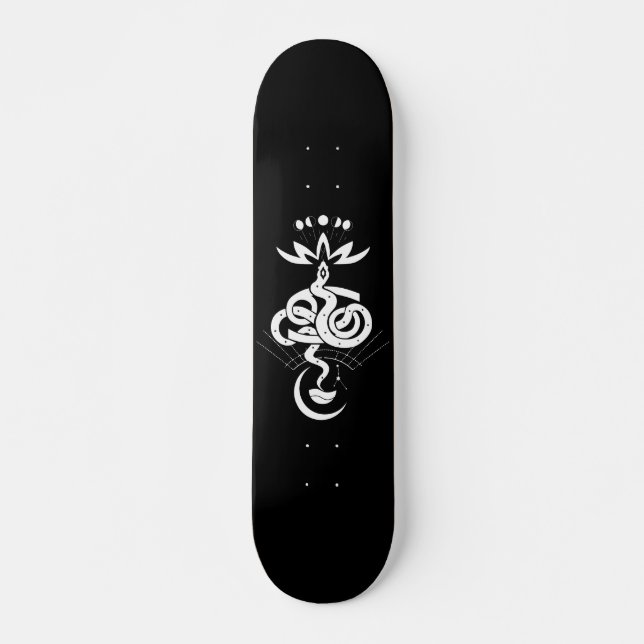 Skateboard Conception originale pour l'impression Snake 2025, (Devant)