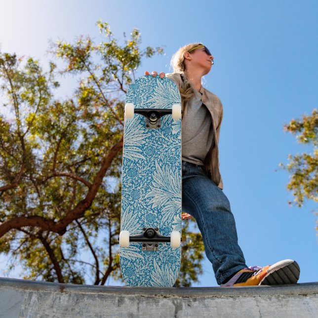 Skateboard Conception Rétro, William Morris (Extérieur 1)