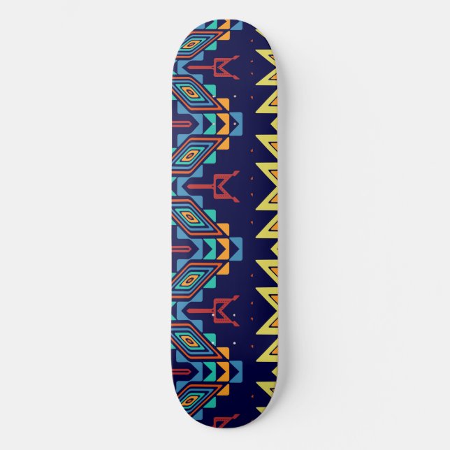 Skateboard Conception tribale d'abrégé sur conception (Recto)