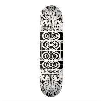 Skateboard Conception tribale maorie et de Marquesas de