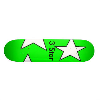 Skateboard conceptions trois-étoiles Skatboard vert