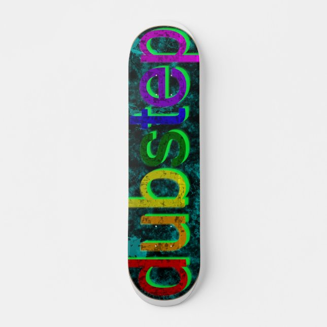 Skateboard Conseil de spectre de couleur de Dubstep pro (Devant)