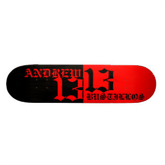 Skateboard conseil d'équipe de bustillos d'Andrew
