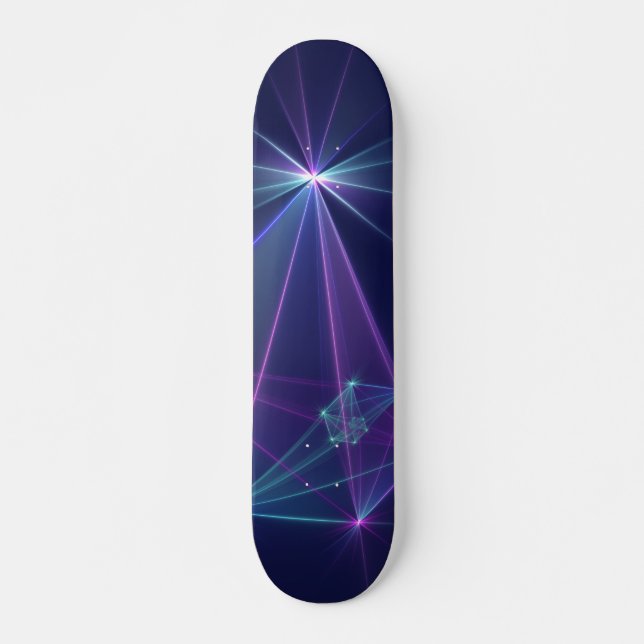 Skateboard Constellation, Art Fractal Abstrait Imaginaire (Devant)