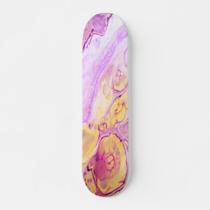 Skateboard Contexte abstrait de peinture acrylique avec la