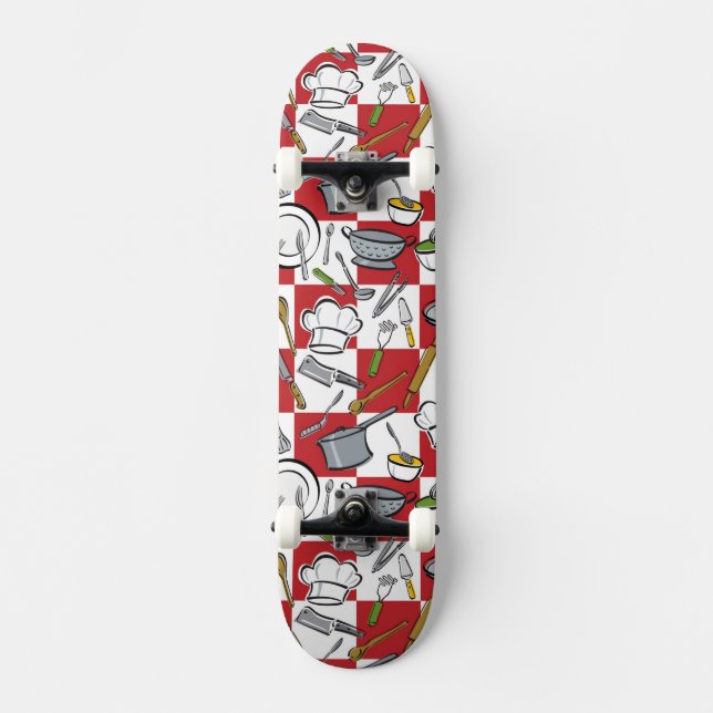 Skateboard Contrôle d'outils de cuisine (Recto)