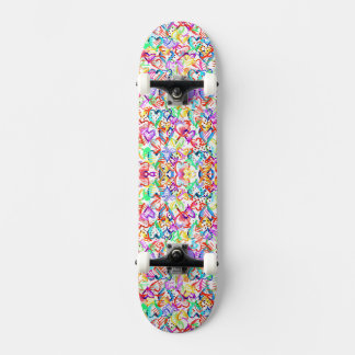Skateboard Coquets motifs de cœurs colorés Coque Case-Mate po