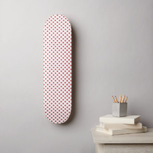 Skateboard Coral rose Pois par Shirley Taylor