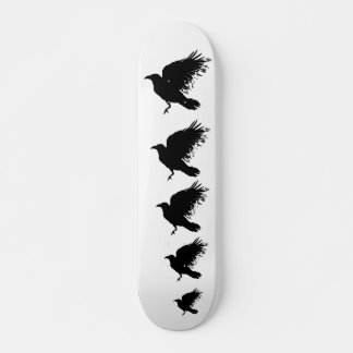 Skateboard Corbeau - noir